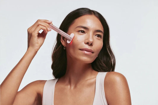 BrillianceWand 4 in 1 Advanced Skincare Wand with red light therapy