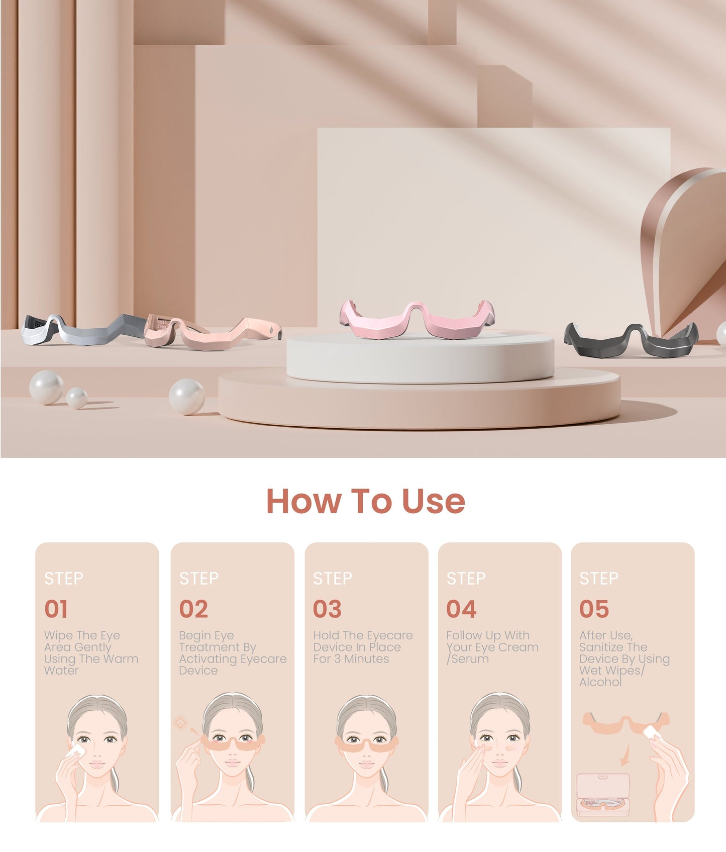 Golden® UnderEye led | Cosmeticatop