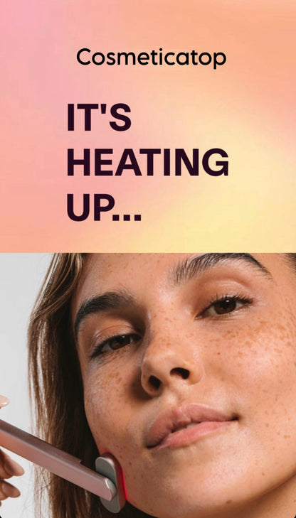 BrillianceWand 4 in 1 Advanced Skincare Wand with red light therapy