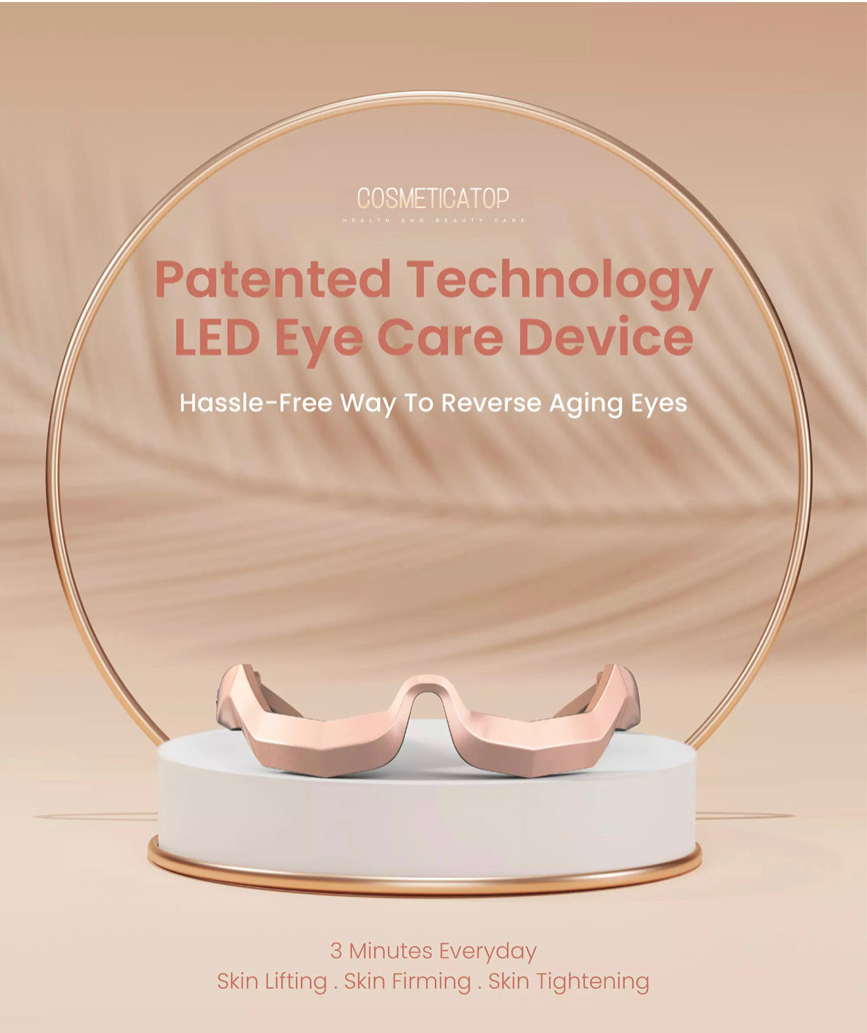 Golden® UnderEye led | Cosmeticatop